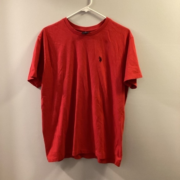 US Polo Association short sleeve tee Men’s medium red - Picture 1 of 9